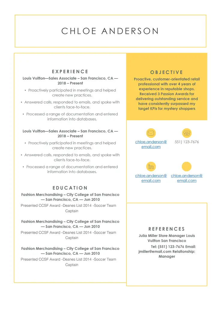 Microsoft Word Resume Templates Resumegiants - Free Word Template